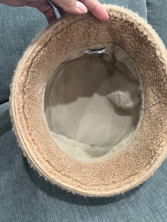 Brunello Cucinelli Wool-blend shearling bucket hat main image 5